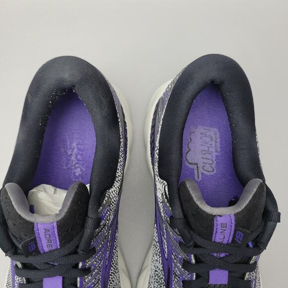 Brooks Adrenaline GTS 19 Purple Womens Size 11 Athletic Running Shoes Sneakers - Picture 9 of 12